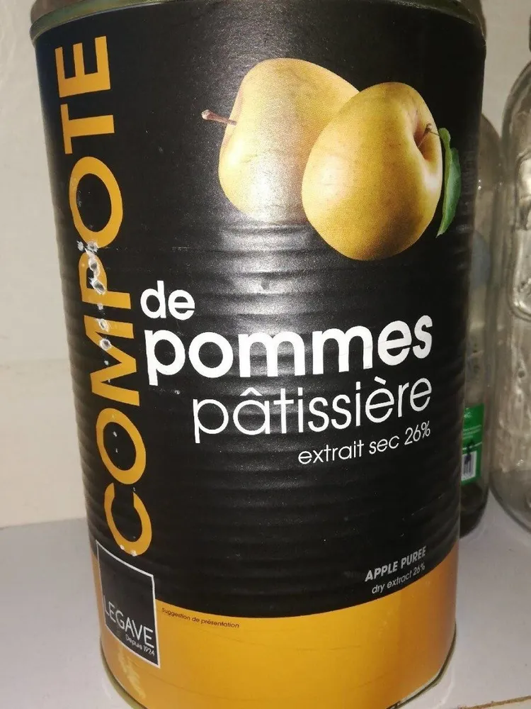 Compote de pommes pâtissières