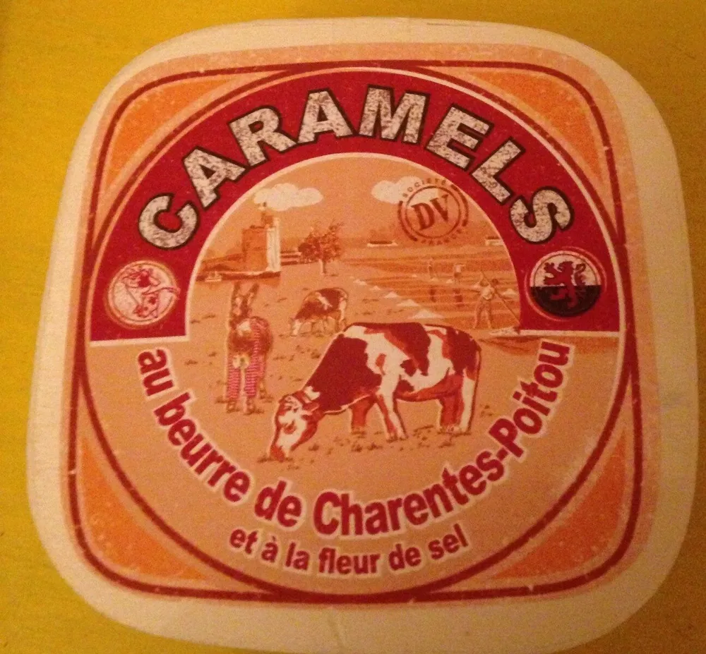 Caramels au beurre de Charentes Poitou et a la fleur de sel