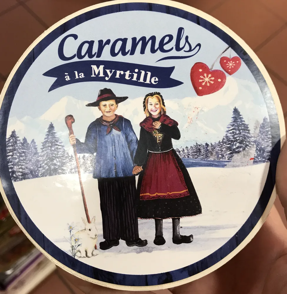 Caramels à la myrtille