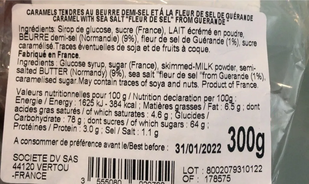 Caramels de france
