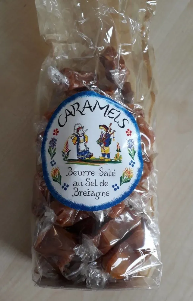 Caramels beurre salé au sel de Bretagne