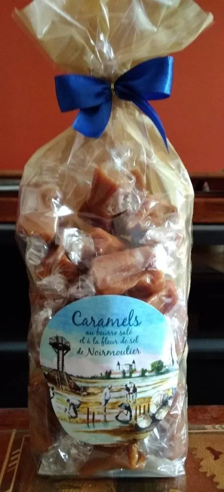 Caramel au beurre salé et à la fleur de sel de Noirmoutier