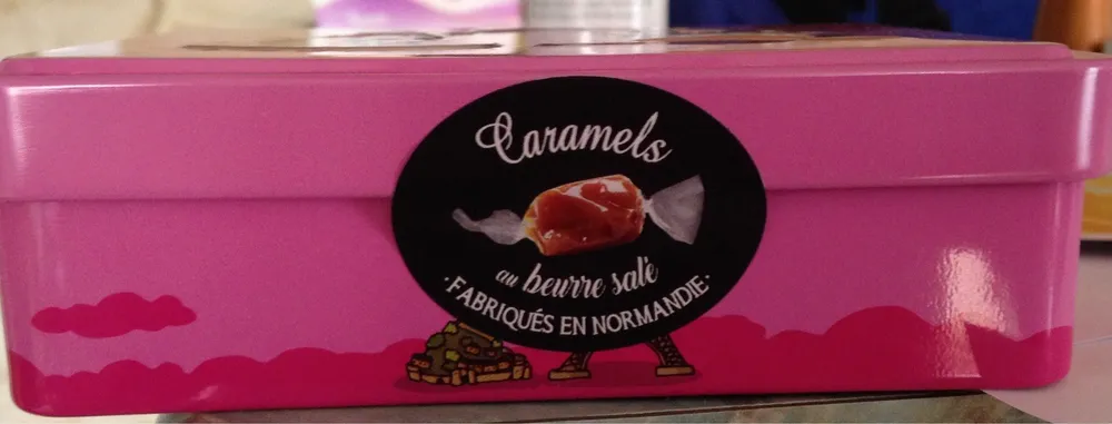 Caramel tendre au beurre sale et a la fleur de sel de guerande