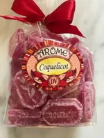 Bonbon saveur coquelicot
