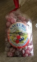 Bonbon saveurs myrtille framboise
