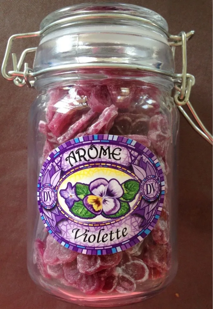 Bonbon saveur violette