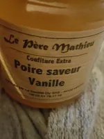 Confiture poire vanille