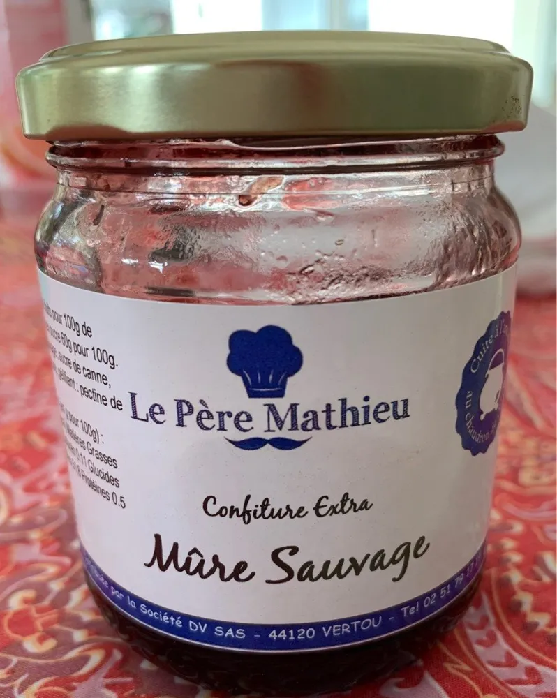 Confiture extra Mure Sauvage