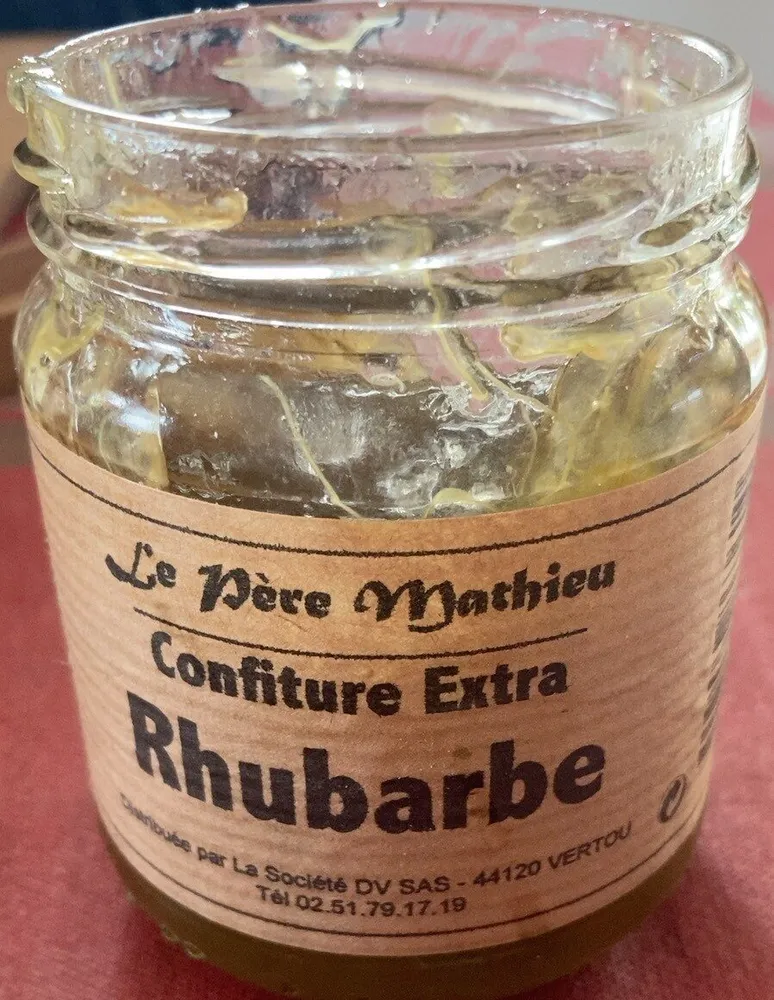 Confiture Extra Rhubarbe