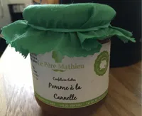 Confiture extra pomme à la cannelle