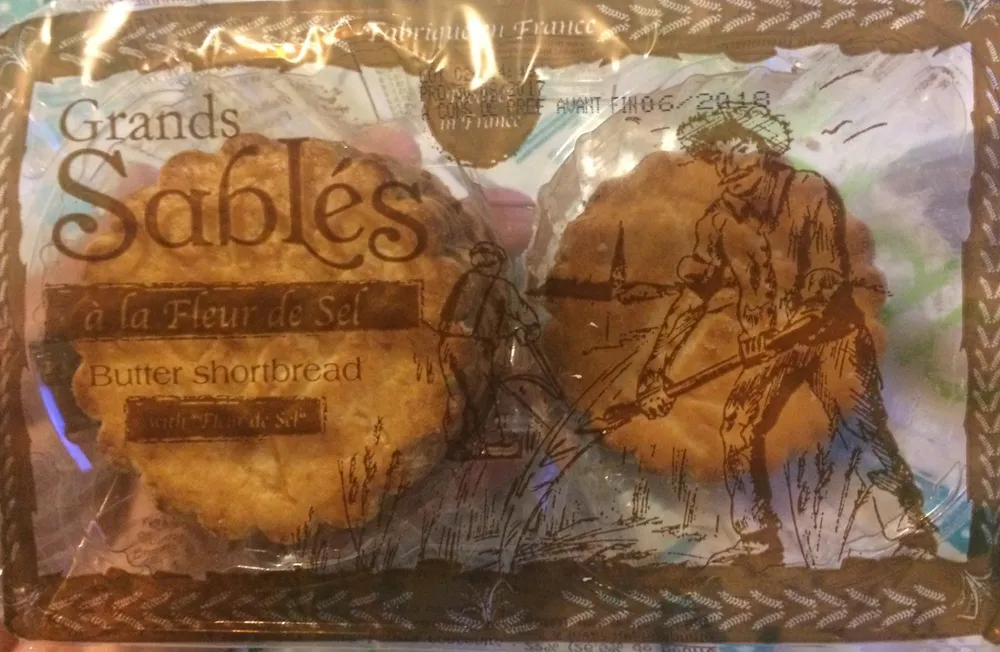 Grands Sablés à la fleur de sel