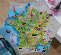 Galettes Carte de France Natures
