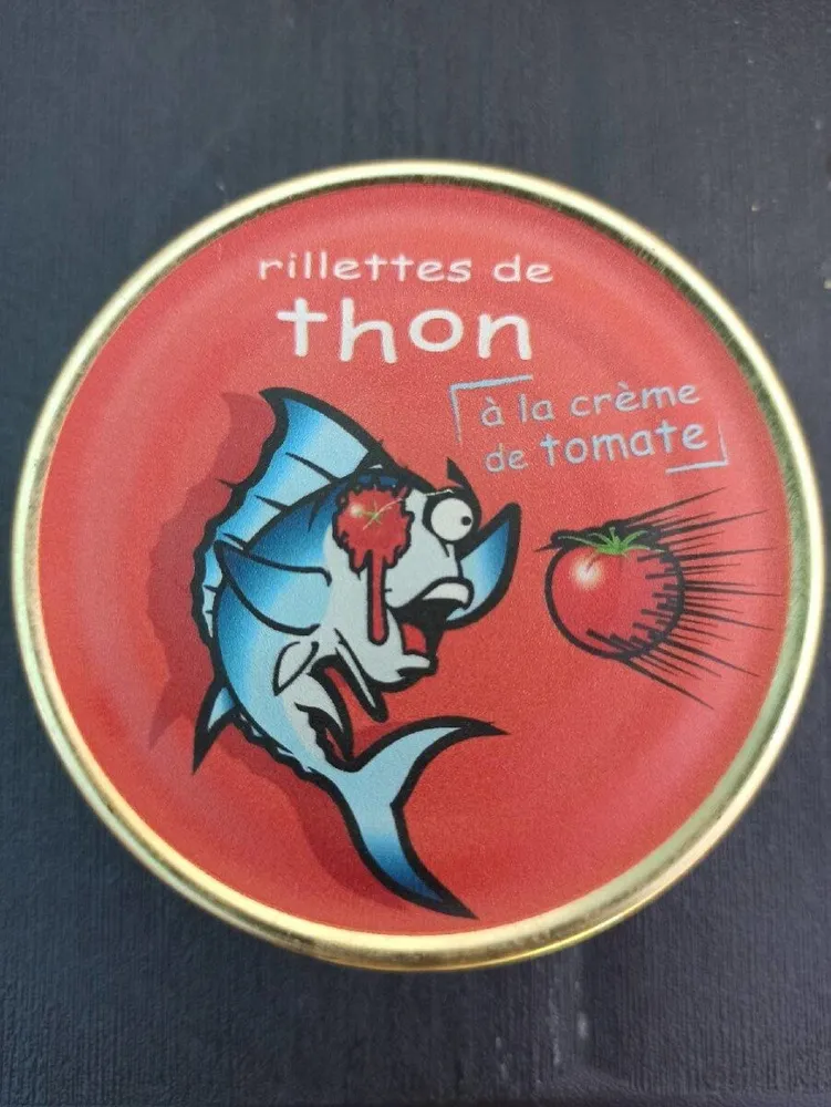 Rillettes de thon à la crème de tomate