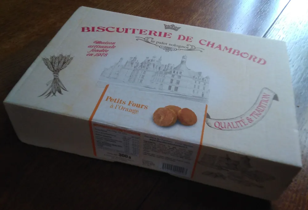 Petits fours à l'orange
