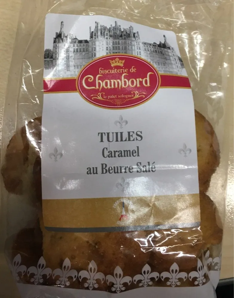 Tuiles caramel beurre salé