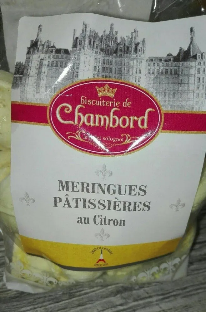 Meringues patissieres au citron