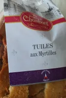 Tuiles aux myrtilles