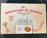 Palets aux pépites de franboise