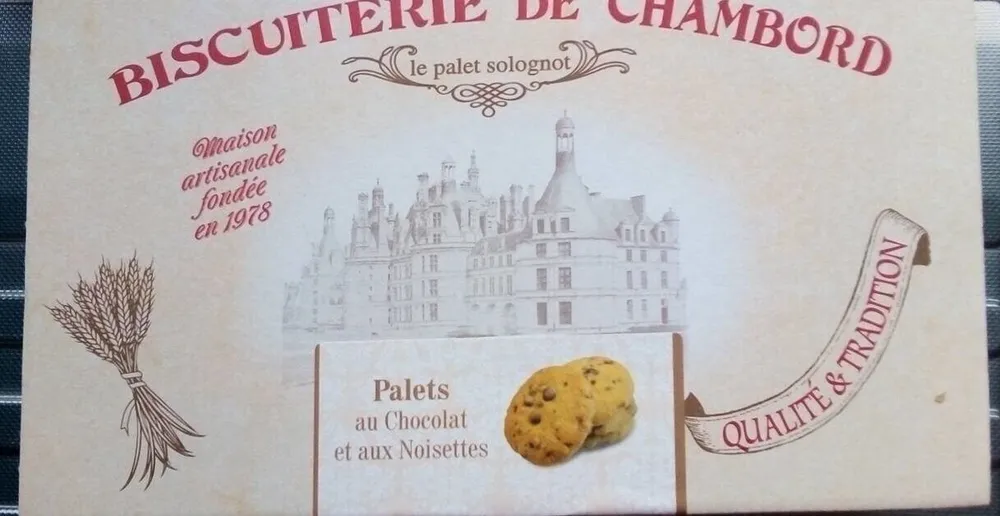 Palets au chocolat et aux noisettes