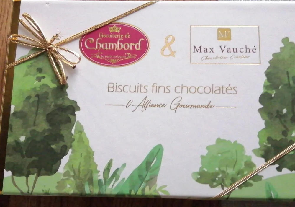 Biscuits fins chocolatés
