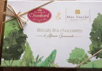 Biscuits fins chocolatés