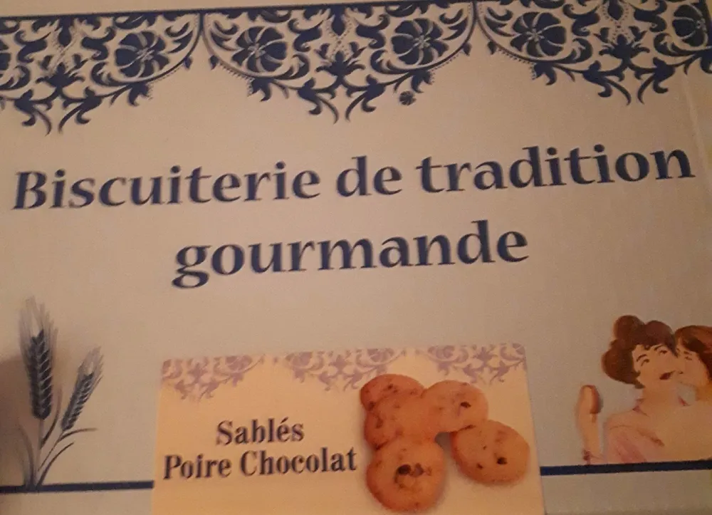 Sablés poire chocolat