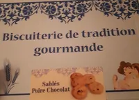 Sablés poire chocolat