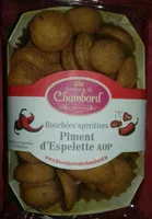 Bouchée apéritives au Piment d'Espelette QOP