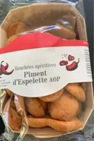 Bouchées apéritives piment espelette