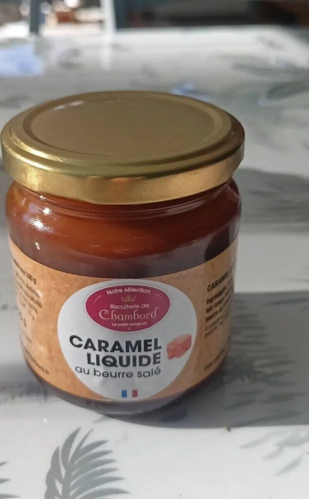 Caramel liquide au beurre salé