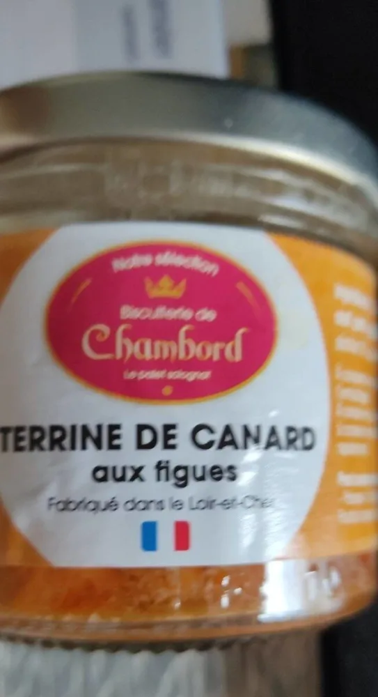 Terrine de canard aux figues