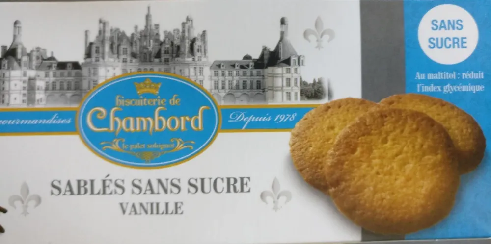 Sablés sans sucre