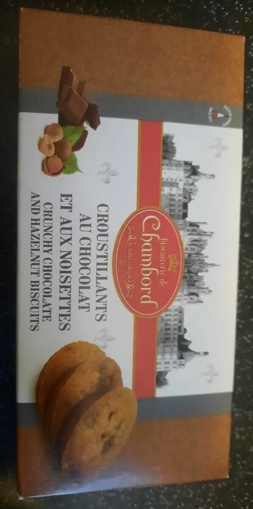 Croustillants au chocolat et aux noisettes