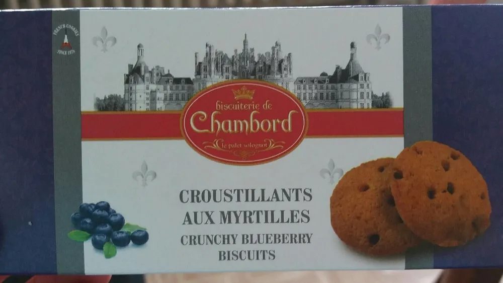 Croustillant aux myrtilles