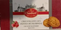 Croustillants aux pépites de framboise