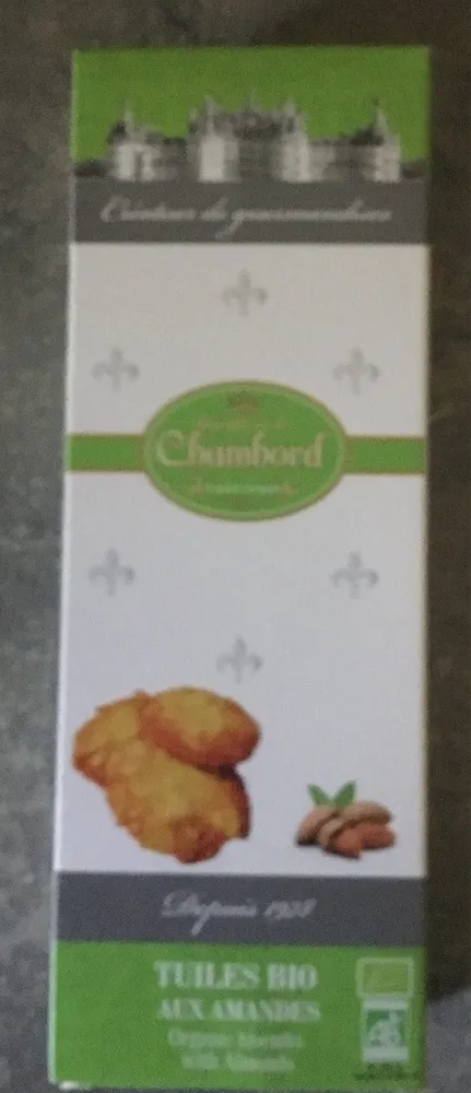 Tuile bio aux amandes