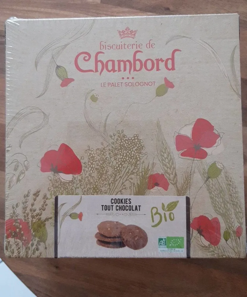 Cookies tout chocolat bio