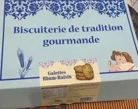 Galettes Rhum-Raisin