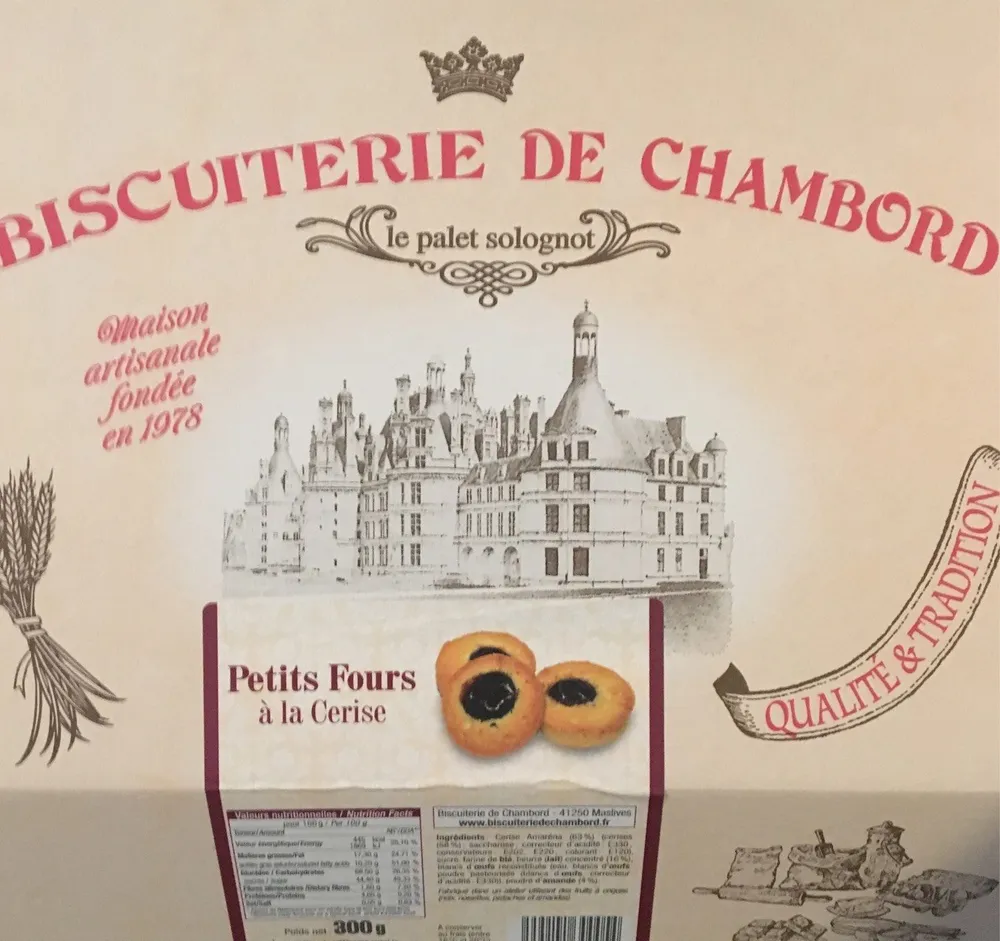 Petits fours à la cerise