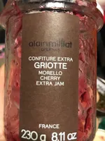 Alain Milliat - Morello Cherry Extra Jam, 8.11oz (230g)