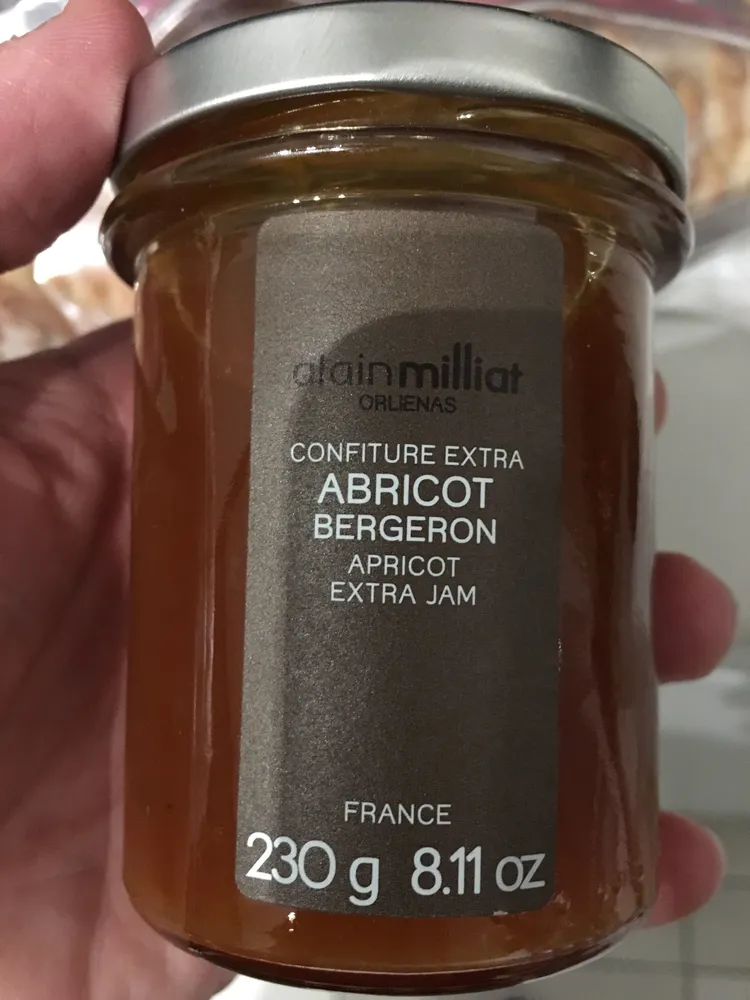 Confiture extra abricot bergeron