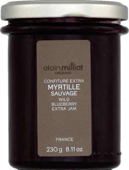 Confiture extra myrtille sauvage