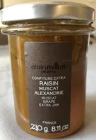 Confiture extra raisin muscat