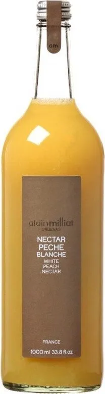 nectar pêche blanche