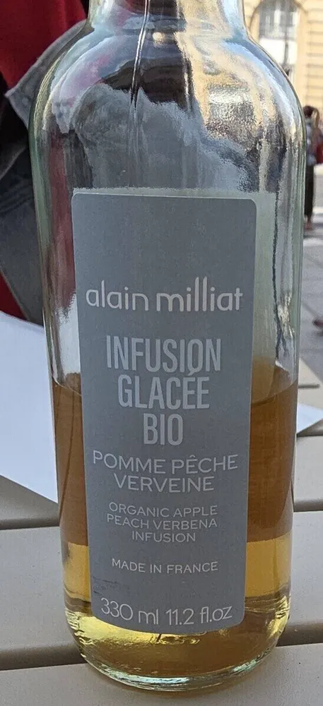 Infusion pomme péche verveine