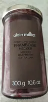 Alain milia confiture de framboises Mecker