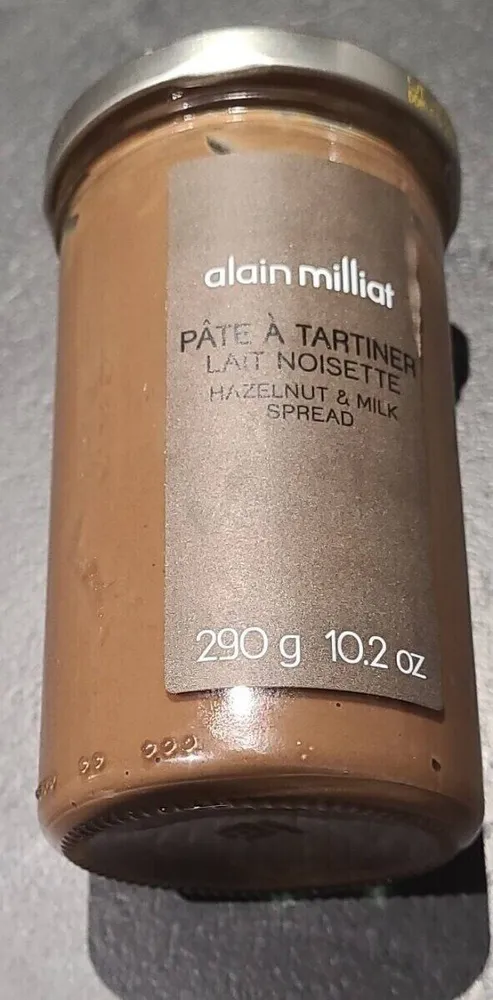 PÂTE À TARTINER LAIT NOISETTE