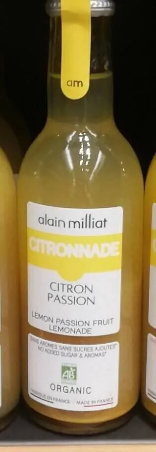 Citronnade citron passion
