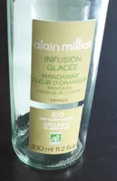 Infusion glacée mandarine fleur d'oranger
