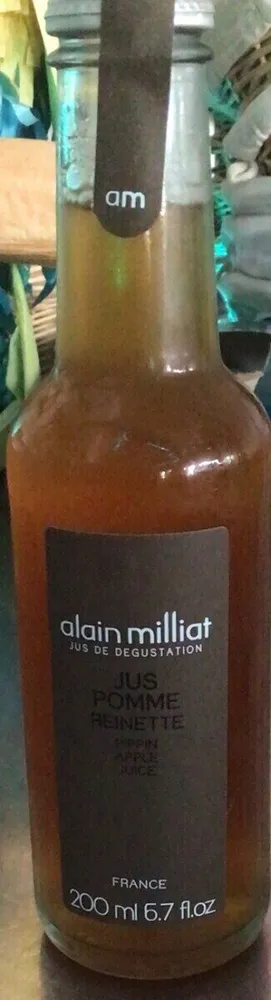 Jus de pomme reinette